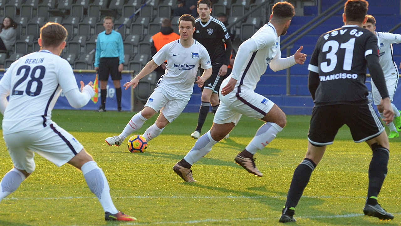 Herthas U23 nur Remis gegen Luckenwalde