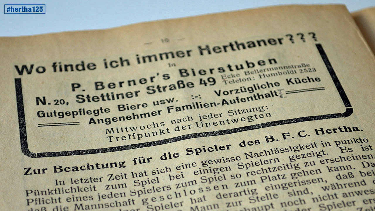 Ein Blick ins Archiv: Dicke Luft beim BFC Hertha