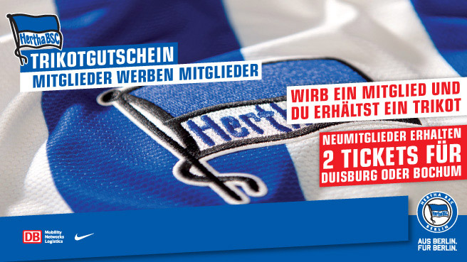 200 Trikots und 400 Tickets – nur für Mitglieder!