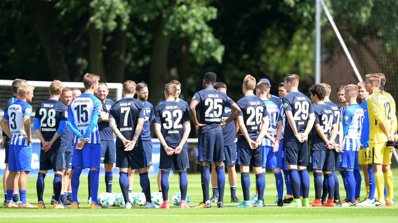 Trainingsauftakt mit einem schönen Gefühl