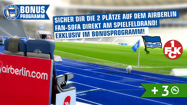 Klick dich aufs airberlin Fan-Sofa!