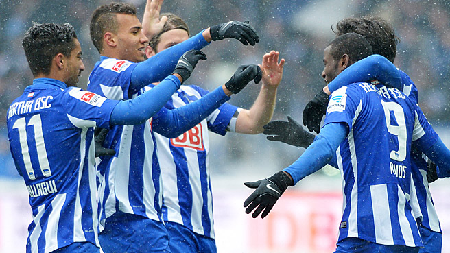 Hertha BSC schlägt Duisburg mit 4:2