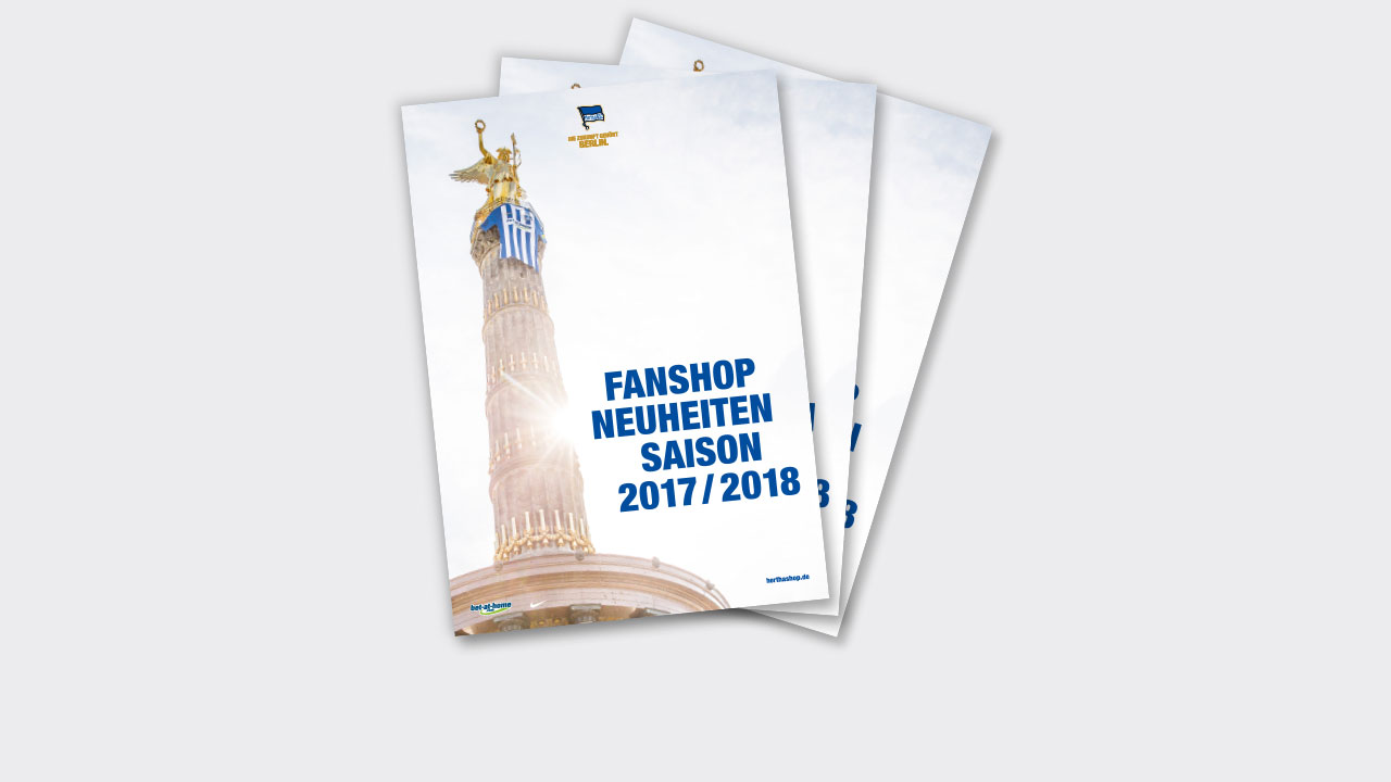 Der neue Fanartikel-Katalog ist da!