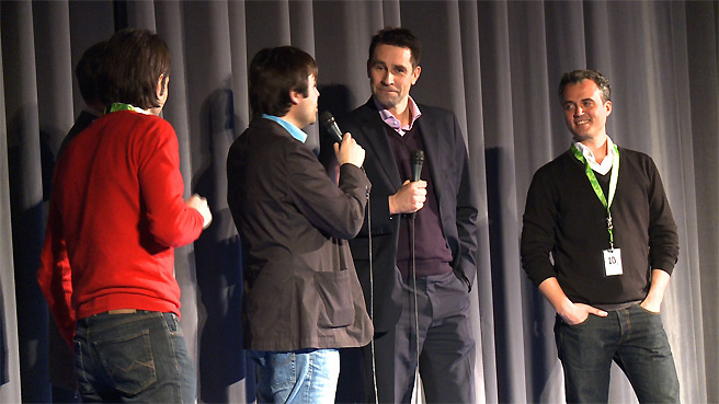 Michael Preetz auf der Fußball-Filmfestival-Eröffnung