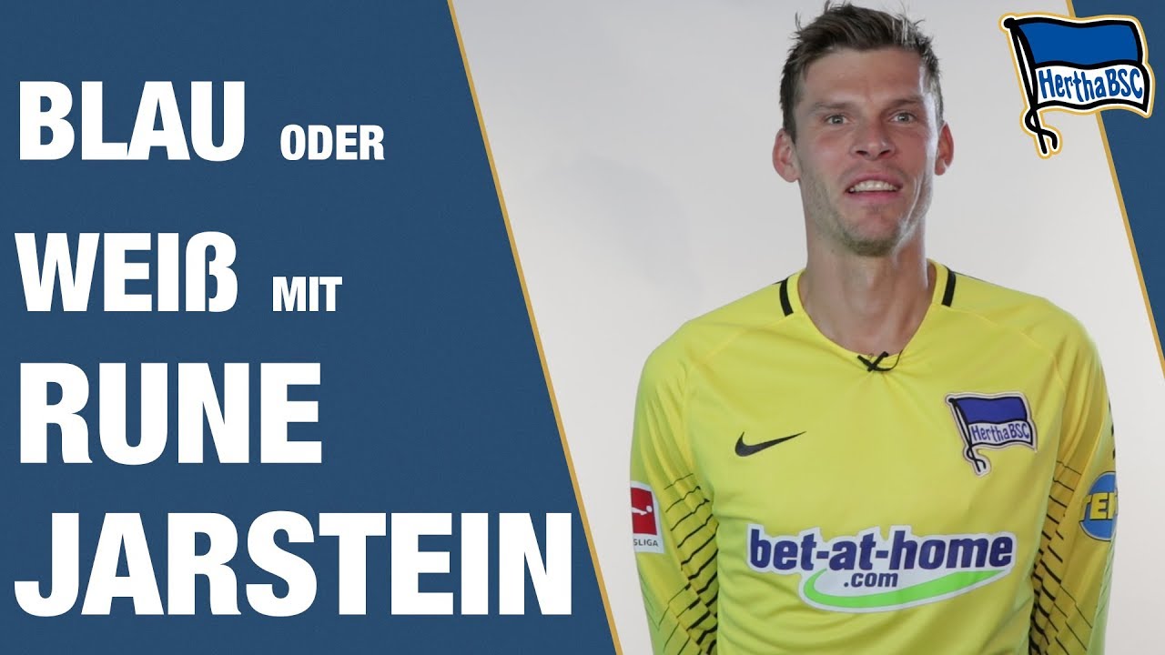 Blau oder Weiß? Mit Rune Jarstein