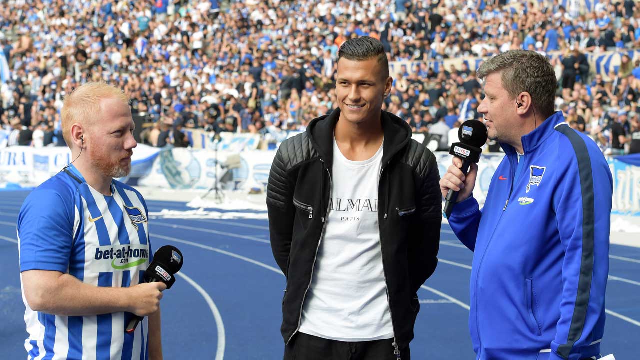 Backstage zu Hertha BSC nur für die 94,3rs2Facebook