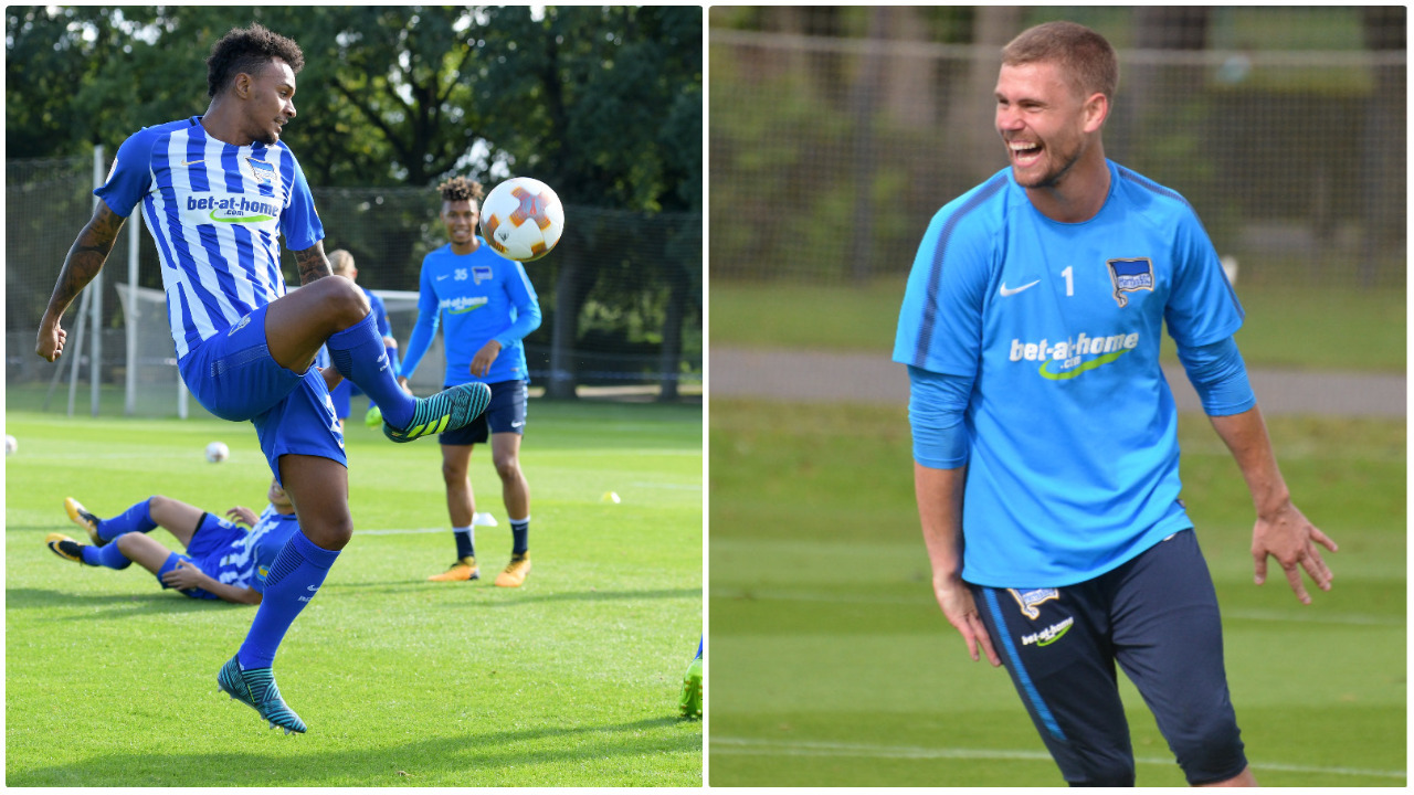 Kraft gegen Bilbao im Tor, Lazaro im Teamtraining