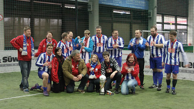Hertha-Volunteers gewinnen Turnier in Leverkusen