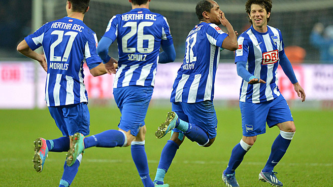 Hertha besiegt Braunschweig mit 3:0