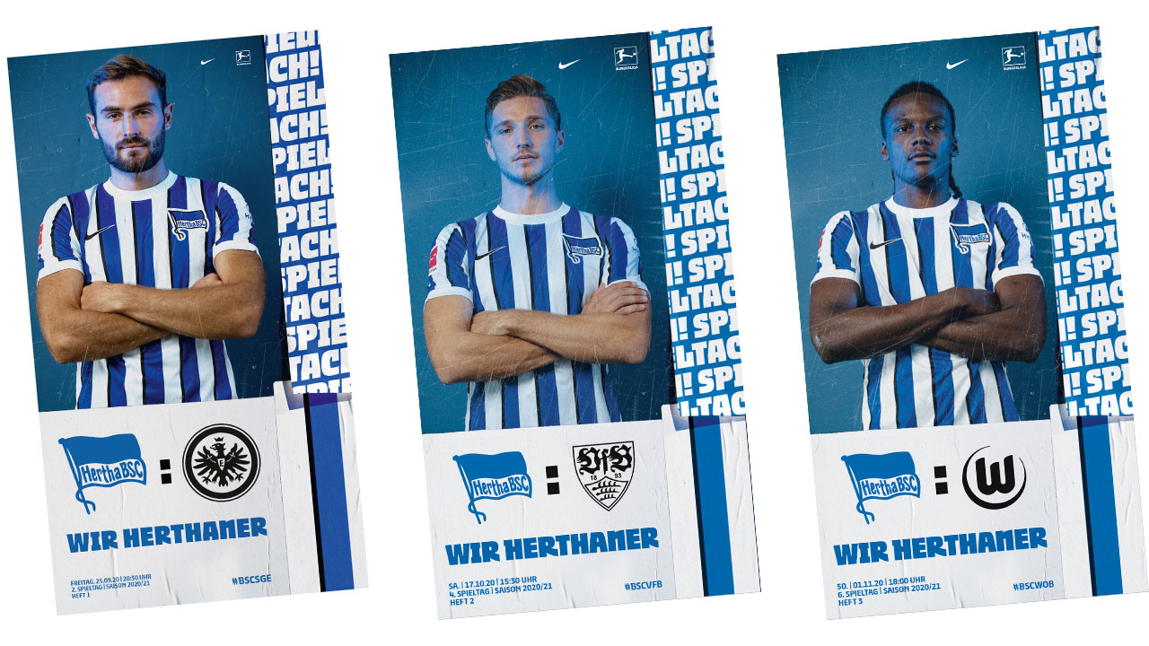 Cover der Wir Herthaner-Flyer