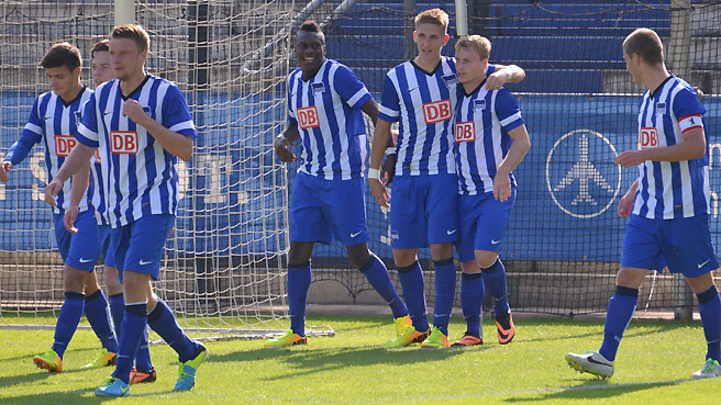 Herthas U23 siegt trotz zweier Platzverweise