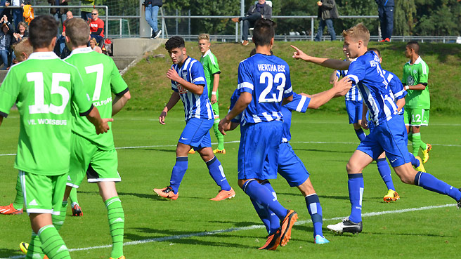 U17-Junioren gewinnen Spitzenspiel