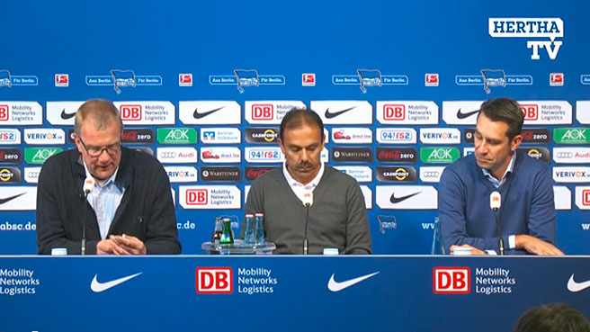 Pressekonferenz vor dem Spiel gegen Mainz