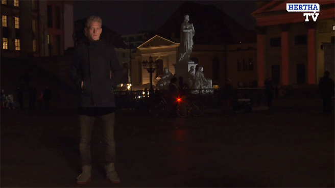 Van den Bergh beim Festival of Lights