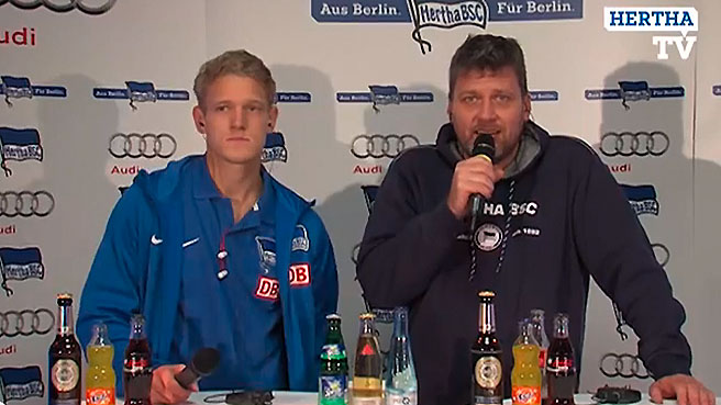 Van den Bergh beim Audi VIP-Talk