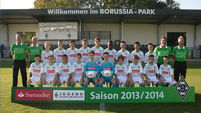 Gelungener U14-Besuch aus Gladbach