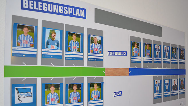Ein Tag im Internat von Hertha BSC