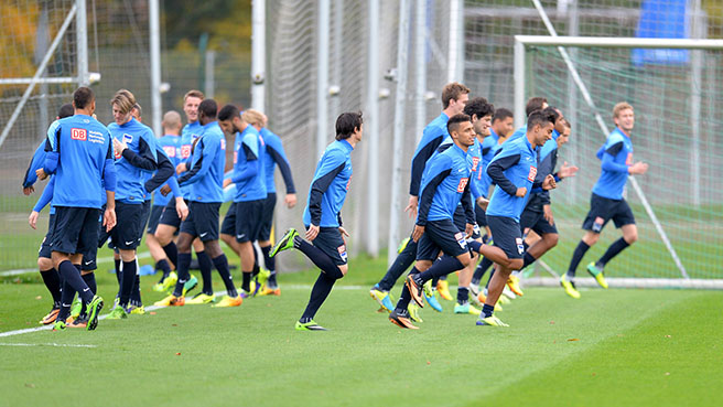 Das Training am Dienstag