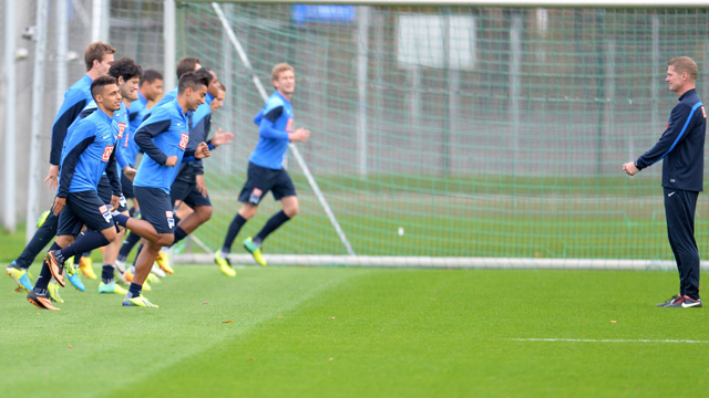 Das Training am Dienstag