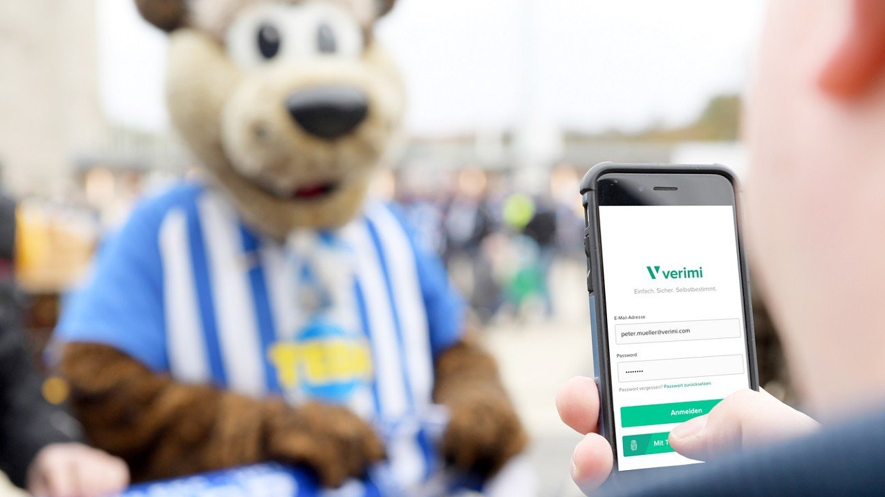 Verimi ist offizieller Hertha-Partner
