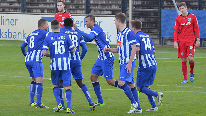 5:2-Sieg von Herthas U23 bei Covic-Debüt