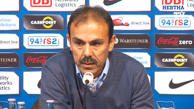 Pressekonferenz vor dem Spiel gegen Augsburg