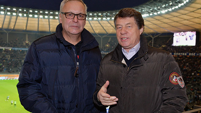 Otto Rehhagel zu Gast im Olympiastadion