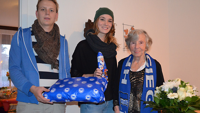 90. Geburtstag einer Herthanerin