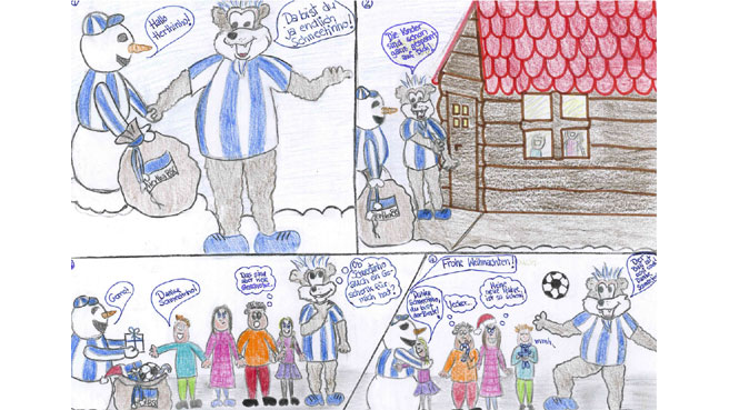 Der Kids-Club Weihnachtscomic