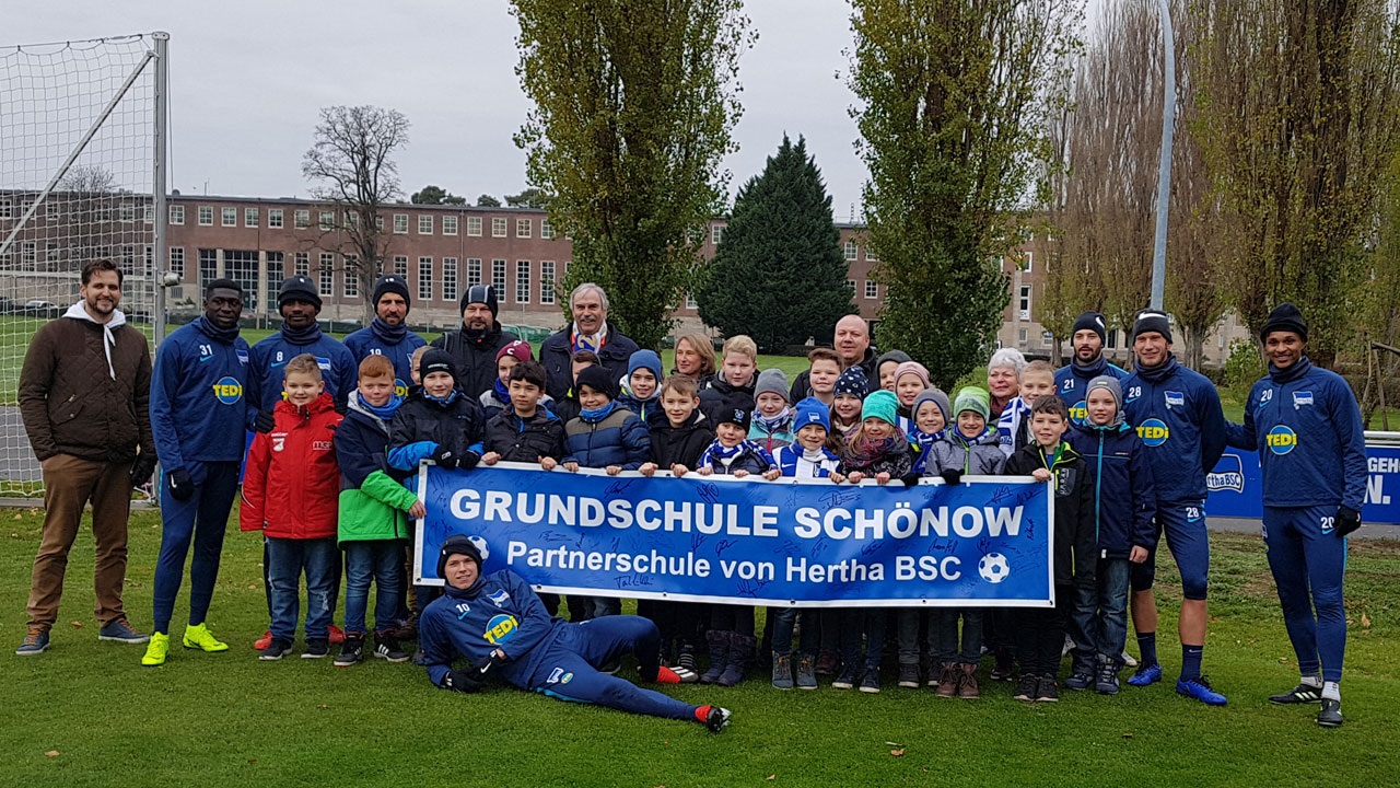 Ein Wandertag bei Hertha BSC