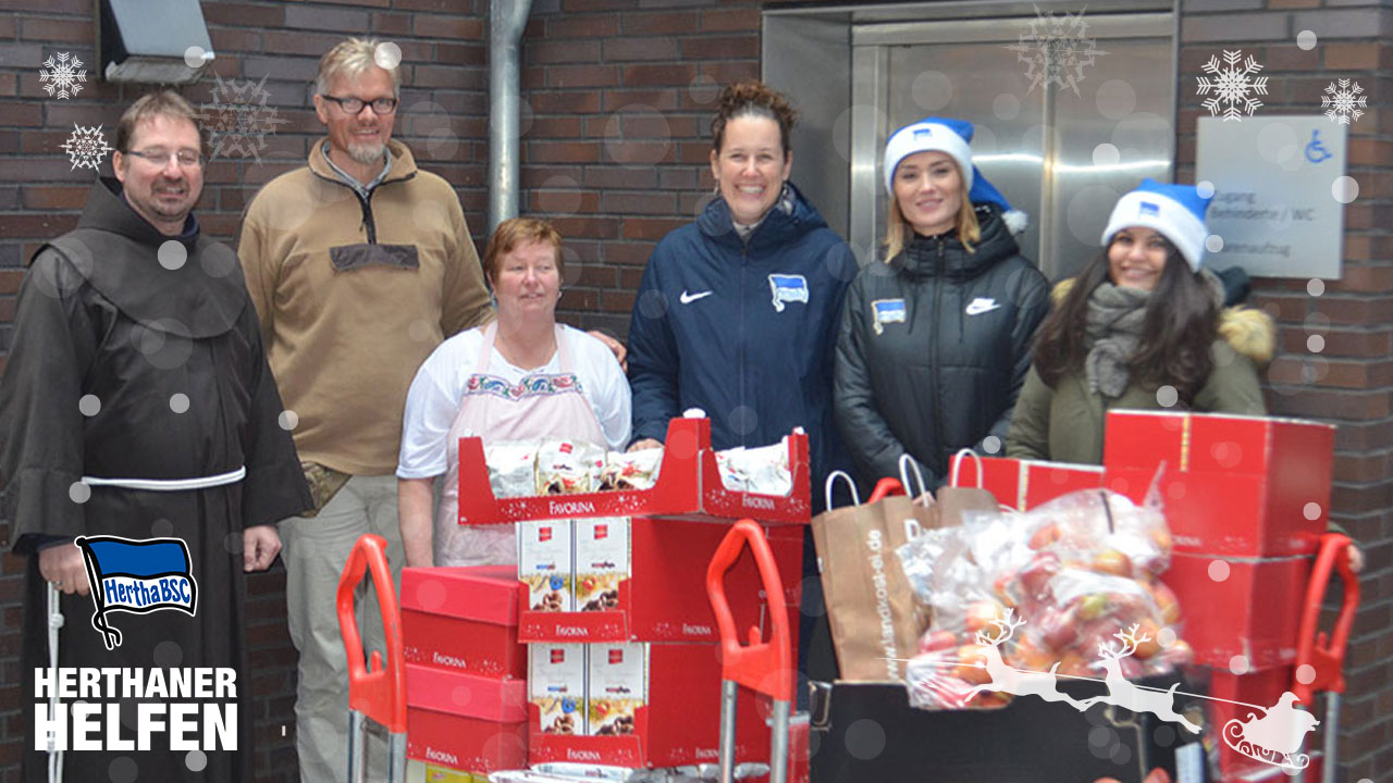 Herthaner helfen: Für die Lebens-Künstler in der Suppenküche