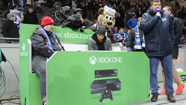 Dein Platz auf der Xbox One Fan-Bank