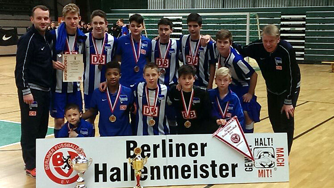 C-Junioren holen Berliner Hallenmeisterschaft