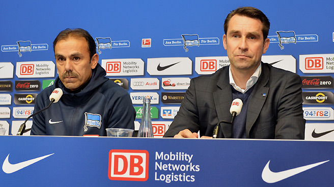 Pressekonferenz vor dem Spiel gegen Nürnberg