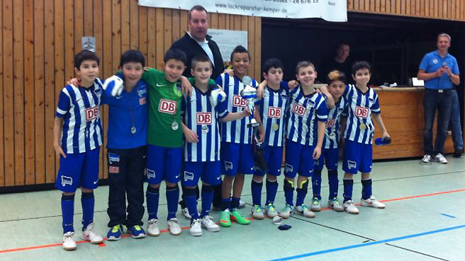 Zwei Turniersiege für Herthas U10