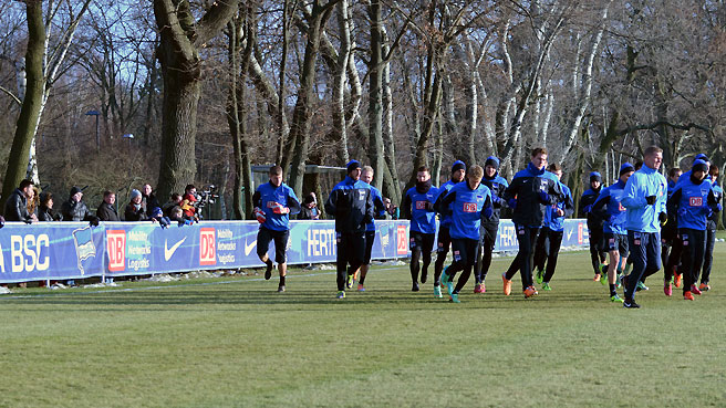 Das Training am Mittwoch