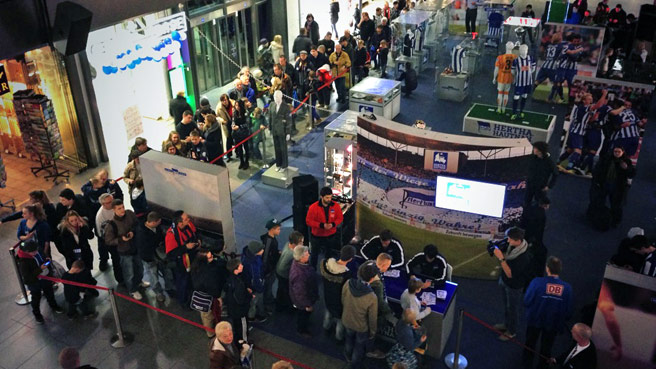 Hertha BSC-Ausstellung ein voller Erfolg
