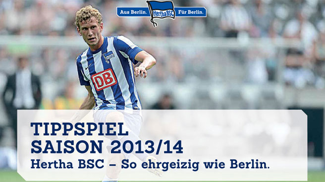 Mitmachen beim "Hertha Tipp"!