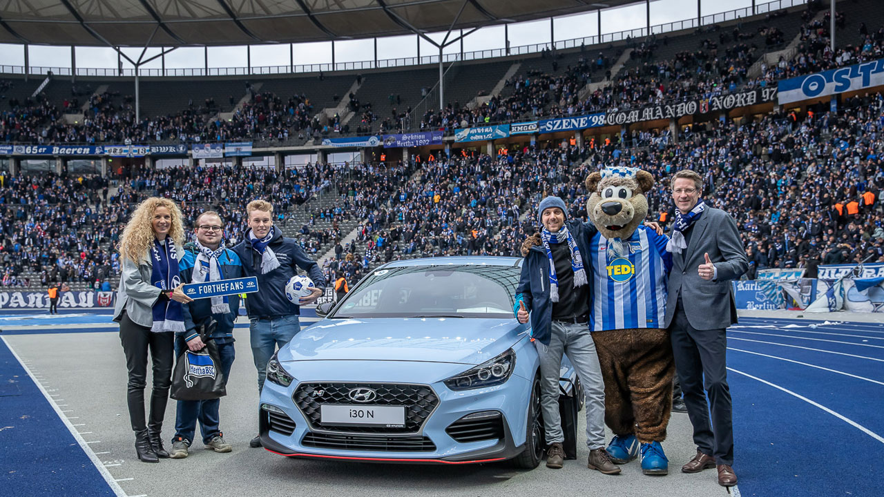 Hertha Track Day: Performance auf dem Rasen und der Straße