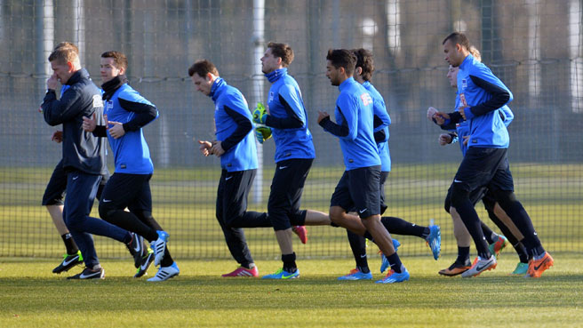 Das Training am Donnerstag