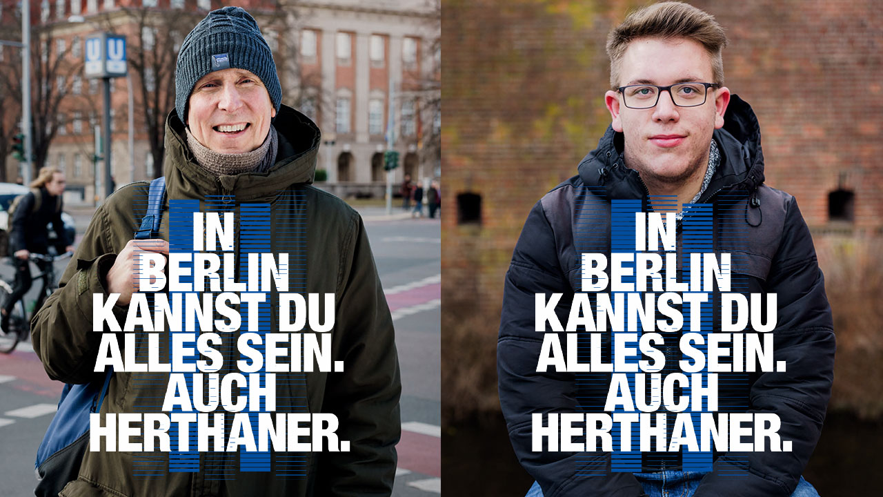 In Spandau kannst du alles sein. Auch Herthaner.