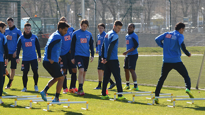 Das Training am Mittwoch