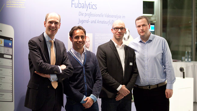 Hertha BSC und das Startup Fubalytics bei der IHK