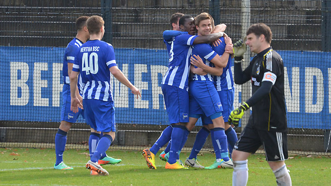 Herthas U23 feiert späten Sieg gegen Jena