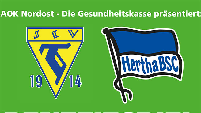 Herthaner am Mittwoch beim AOK-Benefizspiel
