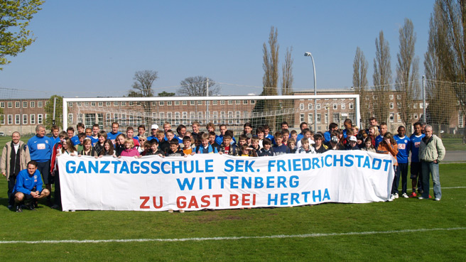 Herthas Partnerschule unter den Top 20