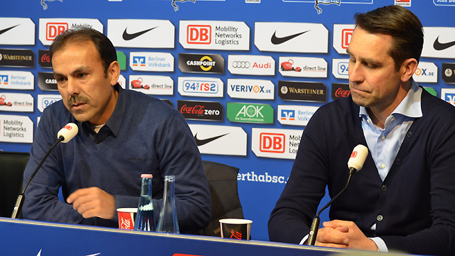Pressekonferenz vor dem Spiel gegen Hoffenheim