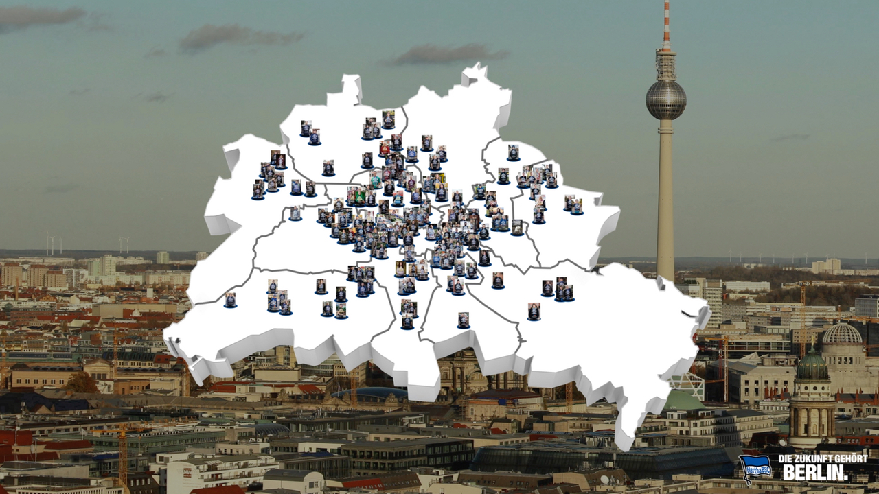 In Berlin kannst du alles sein. Auch Herthaner.