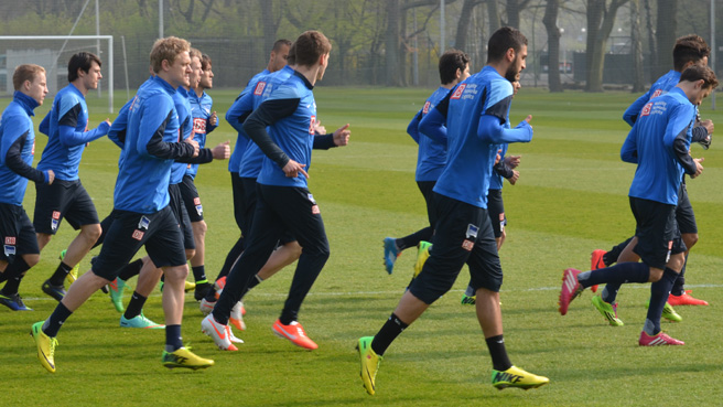Das Training am Mittwoch
