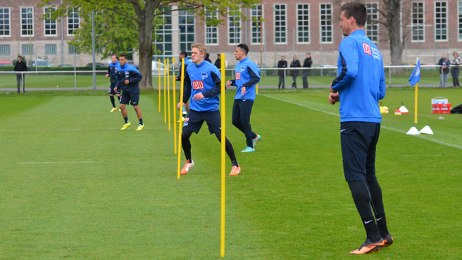 Das Training am Donnerstag